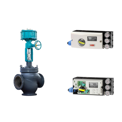 วาล์ว Cnotro Pneumatic ของประเทศจีนที่มีชื่อเสียง พร้อมเครื่องวางตําแหน่งสมาร์ท ABB EDP300 TZIDC-200 ของเดิมและใหม่