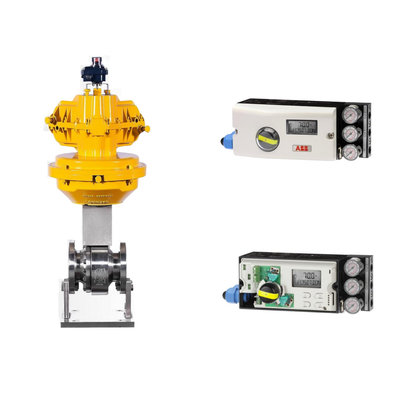 วาล์ว Cnotro Pneumatic ของประเทศจีนที่มีชื่อเสียง พร้อมเครื่องวางตําแหน่งสมาร์ท ABB EDP300 TZIDC-200 ของเดิมและใหม่