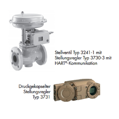 เครื่องตั้งตําแหน่งสมาร์ทแบบปนูมาติกของแซมสัน 3730-3 3730-2 พร้อม YTC SPTM-5V เครื่องตั้งตําแหน่งสมาร์ท Tramsmitter สําหรับวาล์วจีน