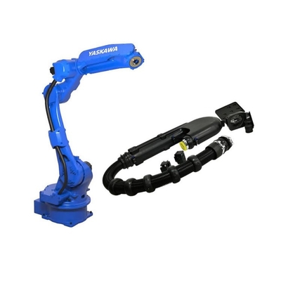 แขนหุ่นยนต์ 6 แกน Yaskawa GP25 กับ CNGBS หุ่นยนต์ Dress Pack สําหรับการจัดการหุ่นยนต์อัตโนมัติ