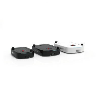 ชาซีที่ไม่มีคนขับ AGV ABM-150 ด้วยภาระ 150KG ทํางานกับ UR Robot สําหรับ AGV Robot