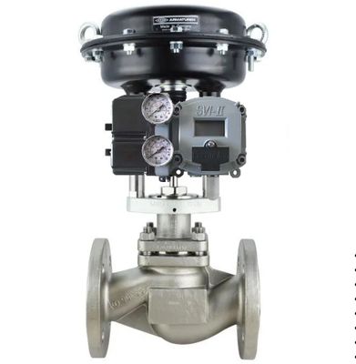 Masoneilan SVI2 เครื่องวางตําแหน่งวาล์วควบคุมปนูเมติก และเครื่องควบคุม 78-40 ในคลัง