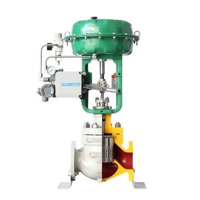 วาล์วควบคุมแบรนด์จีนที่มี Pneumatic Actuator และ SMC วาล์วปอยเซชั่นดิจิตอล IP8000/8100 และ fisher 67CFR regula