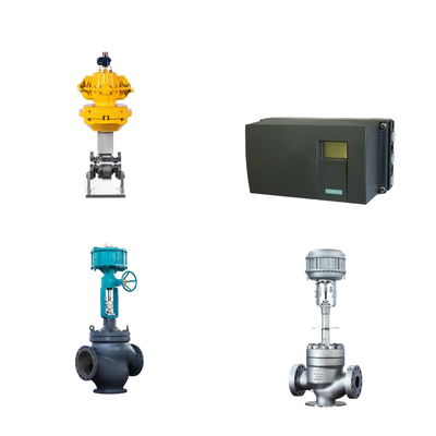 วาล์ว Pneumatic ของจีนกับ Siemens SIPART PS2 วาล์ว Positioner ใน polycarbonate กล่องกับอะลูมิเนียม