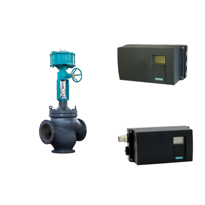วาล์ว Pneumatic ของจีนกับ Siemens SIPART PS2 วาล์ว Positioner ใน polycarbonate กล่องกับอะลูมิเนียม