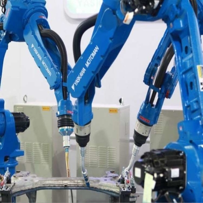 6 Axis Universal Robotic Arm Yaskawa GP110 พร้อม CNGBS โรบอต จับสําหรับ โรบอตรับมือพัลเล็ต