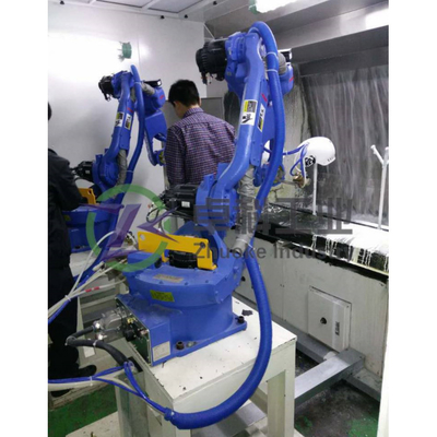 6 Axis Universal Robotic Arm Yaskawa GP110 พร้อม CNGBS โรบอต จับสําหรับ โรบอตรับมือพัลเล็ต