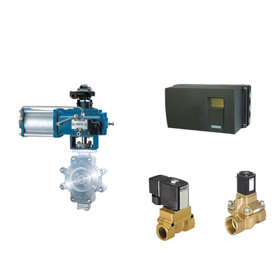 เครื่องตั้งตําแหน่งวาล์วควบคุมแบบปนูเมติก Siemens SIPART PS2 และบาร์เก็ตซอลีนอยด์วาล์ว