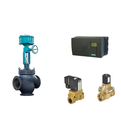 เครื่องตั้งตําแหน่งวาล์วควบคุมแบบปนูเมติก Siemens SIPART PS2 และบาร์เก็ตซอลีนอยด์วาล์ว
