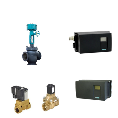 เครื่องตั้งตําแหน่งวาล์วควบคุมแบบปนูเมติก Siemens SIPART PS2 และบาร์เก็ตซอลีนอยด์วาล์ว