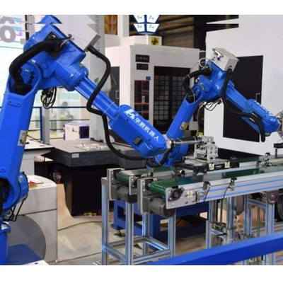 Yaskawa Robot Arm 6 Axis GP180 พร้อม CNGBS เครื่องจับหุ่นยนต์ที่กําหนดเองสําหรับหุ่นยนต์รับมือ pallet