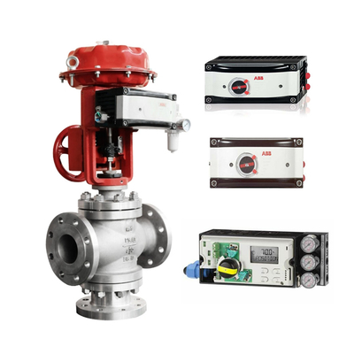 เครื่องตั้งตําแหน่งแวลล์ ABB TZIDC-210 TZIDC-220 เครื่องตั้งตําแหน่งดิจิตอลและ fisher 67CFR regulator สําหรับแวลล์ควบคุมแบรนด์จีน