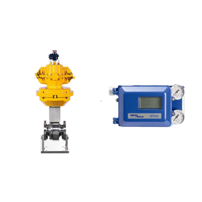วาล์วปนิวเมติกด้วย Spirax Sarco Smart Valve Positioner SP500 และ EMERSON ปิดขีดจํากัด