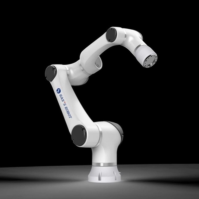Han's Elfin 5 พร้อมภาระ 5 กิโลกรัม 6 Axis Cobot Robotic Arm พร้อมเครื่องจับหุ่นยนต์ CNGBS