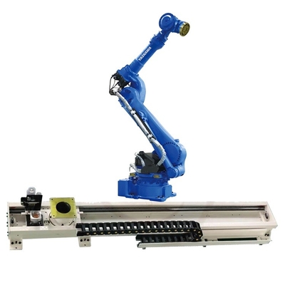 Yaskawa GP225 การจัดการหุ่นยนต์แขน 6 แกน กับ CNGBS หุ่นยนต์ Guide Rail สําหรับหุ่นยนต์รับผลิตภัณฑ์