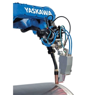 การปั่น 6 แกน แอร์มหุ่นยนต์ Yaskawa AR700 รวมกับ CNGBS หุ่นยนต์ จับสําหรับการจัดการหุ่นยนต์