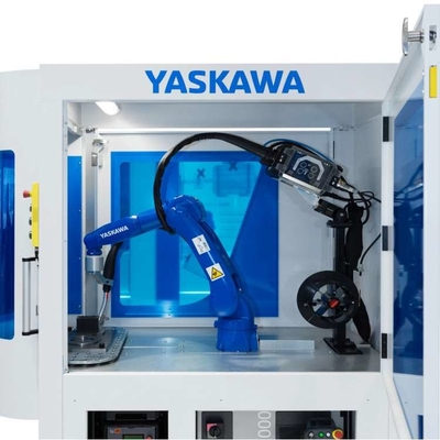 การปั่นหุ่นยนต์แขน 6 แกน Yaskawa AR900 กับเครื่องล้าง CNGBS สําหรับการจัดการเป็นหุ่นยนต์อุตสาหกรรมอื่น ๆ