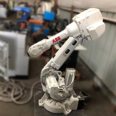 6 Axis Robotic Arm ABB IRB2600-20/1.65 พร้อม CNGBS Robot Positioner เป็น ABB Robot สําหรับการปั่น