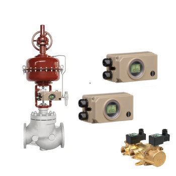 ASCO Solendid Valve And Samson Smart Valve Positioner 3730-3 สําหรับวาล์วควบคุมปนูมาติกของจีน