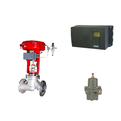เครื่องตั้งระบายอากาศ ระบายอากาศ Siemens SIPART PS2 และ Fisher 67CFR เครื่องควบคุมกรอง