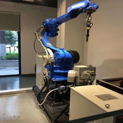 6 Axis การปั่นหุ่นยนต์แขน Yaskawa AR2010 กับ CNGBS เสื้อผ้าหุ่นยนต์สําหรับหุ่นยนต์ปั่นอัตโนมัติ