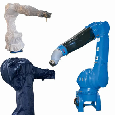 อัตโนมัติ YASKAWA อุตสาหกรรมหุ่นยนต์ MPX3500 กับ CNGBS หุ่นยนต์เสื้อผ้าเป็นอุปกรณ์ CNC สําหรับ pallet