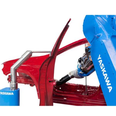 อัตโนมัติ YASKAWA อุตสาหกรรมหุ่นยนต์ MPX3500 กับ CNGBS หุ่นยนต์เสื้อผ้าเป็นอุปกรณ์ CNC สําหรับ pallet