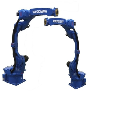 GP12 แขนหุ่นยนต์ Yaskawa อุตสาหกรรม ด้วยภาระประโยชน์ 12 กิโลกรัมเป็นแขนหุ่นยนต์ 6 แกนสําหรับการเลือกและวาง