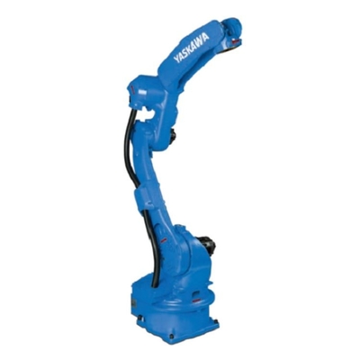 6 Axis Robotic Arm Yaskawa GP25-12 พร้อม CNGBS Robot Guide Rail สําหรับการจัดการอัตโนมัติหุ่นยนต์