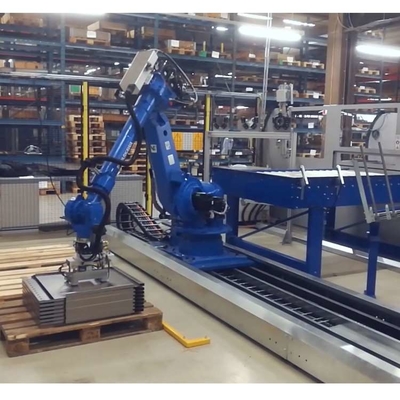 อุตสาหกรรมหุ่นยนต์แขน 6 แกน Yaskawa GP35L กับ CNGBS จับหุ่นยนต์สําหรับหุ่นยนต์การจัดการอัตโนมัติ