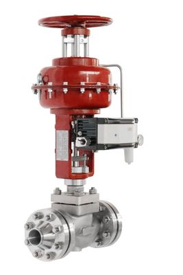 เครื่องตั้งตําแหน่งวาล์วควบคุม ABB V18345-001 เครื่องตั้งตําแหน่งดิจิตอล และ Fisher 67CFR Regulator