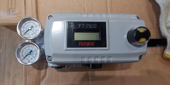 China Control Valve with Rotork YTC Valve Positioner YT-3100 YT-3300 and 67DFR-24/C3 67DF-2343-125871 Filter Regulator in Stock