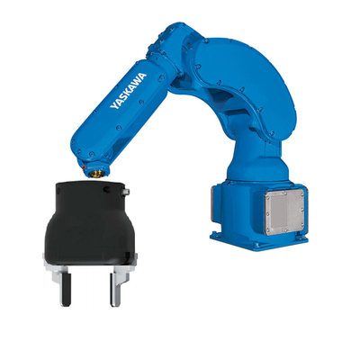 การทาสีรถยนต์ แขนหุ่นยนต์ 6 แกน Yaskawa MPX1150 พร้อม CNGBS หุ่นยนต์ จับสําหรับการทาสีหุ่นยนต์ผนัง