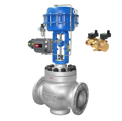 มั่นคงและทนทาน ปลา-Er วาล์ว DVC6200 Positioner กับ ASCO วาล์ว Solenoid สําหรับวาล์วควบคุม Pneumatic ในคลัง