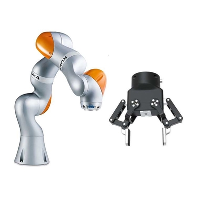 โรบอต Kuka ราคา LBR Iiwa 7 R800 พร้อม CNGBS โรบอตจับสําหรับการจัดการเป็นหุ่นยนต์ร่วมมือ