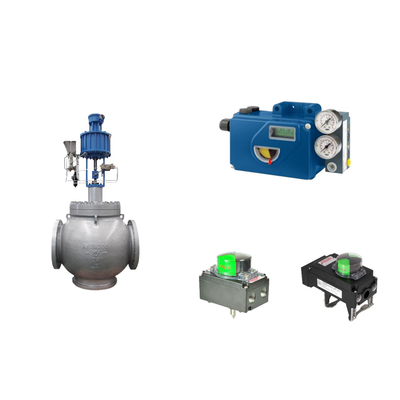 วาล์วควบคุม Pneumatic ของจีน ด้วย Intelligent Original Foxboro SRD991 วาล์ววางตําแหน่งและ Rotork ปรับขั้นต่ํา