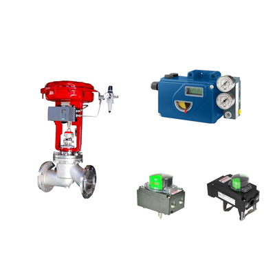 วาล์วควบคุม Pneumatic ของจีน ด้วย Intelligent Original Foxboro SRD991 วาล์ววางตําแหน่งและ Rotork ปรับขั้นต่ํา