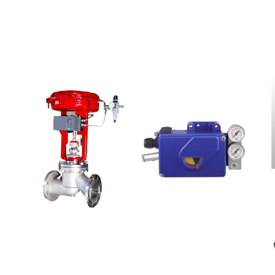 วาล์วควบคุม Pneumatic จีน ด้วย Foxboro อริจินัลปัญญา SRI990 วาล์ว Positioner และ Rotork ปรับเปลี่ยนขั้นต่ํา