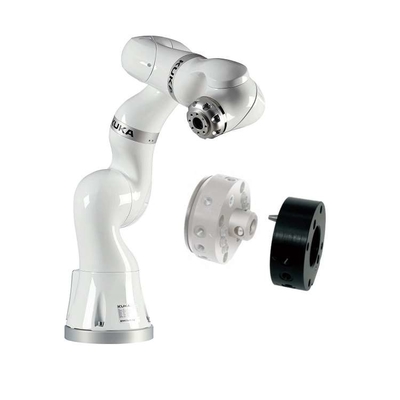 Kuka LBR Iiwa 7 R800 CR แขนหุ่นยนต์ร่วมมือกับ CNGBS หุ่นยนต์เปลี่ยนเร็วสําหรับหุ่นยนต์เก็บ