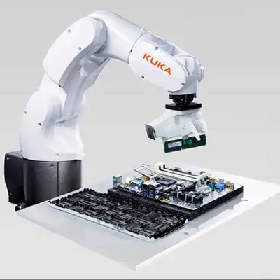 Kuka LBR Iiwa 7 R800 CR แขนหุ่นยนต์ร่วมมือกับ CNGBS หุ่นยนต์เปลี่ยนเร็วสําหรับหุ่นยนต์เก็บ