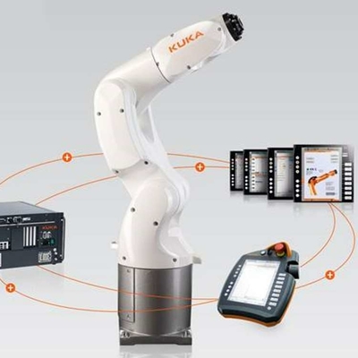 Kuka LBR Iiwa 7 R800 CR แขนหุ่นยนต์ร่วมมือกับ CNGBS หุ่นยนต์เปลี่ยนเร็วสําหรับหุ่นยนต์เก็บ