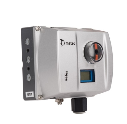 วาล์วควบคุมจีน พร้อม Neles วาล์วตําแหน่ง ND9000 และ actuator pneumatic