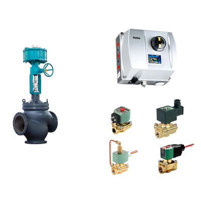 วาล์วควบคุมอากาศของจีน Neles ND9000 จิตใจวาล์ว Positioner กับ Asco Solenoid วาล์ว