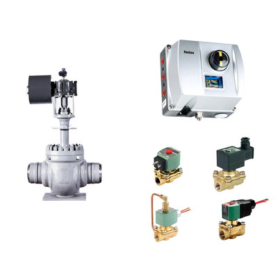 วาล์วควบคุมอากาศของจีน Neles ND9000 จิตใจวาล์ว Positioner กับ Asco Solenoid วาล์ว