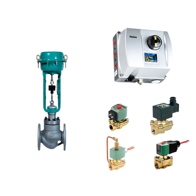 วาล์วควบคุมอากาศของจีน Neles ND9000 จิตใจวาล์ว Positioner กับ Asco Solenoid วาล์ว