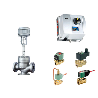 วาล์วควบคุมอากาศของจีน Neles ND9000 จิตใจวาล์ว Positioner กับ Asco Solenoid วาล์ว