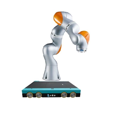 7 Axis Kuka Robot Arm LBR Iiwa 14 R820 พร้อม CNGBS หุ่นยนต์รถยนต์สี่ทางสําหรับอัตโนมัติ