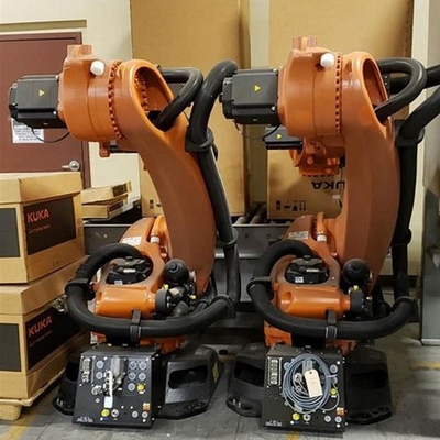 KUKA KR 180 R3200 PA แขนหุ่นยนต์ 5 แกน พร้อมภาระ 180KG สําหรับเครื่องบรรจุเป็นหุ่นยนต์ปาเลต
