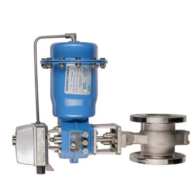 วาล์วควบคุมจีน พร้อม Neles วาล์วตําแหน่ง ND9000 ND7000 และ actuator pneumatic
