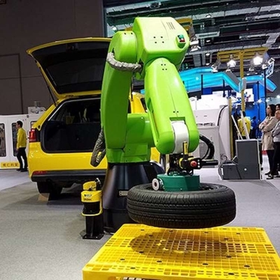 Cnc Robotic Arm 6 Axis Fanuc CR-4iA พร้อม CNGBS แพ็คชุดหุ่นยนต์สําหรับการเชื่อมหุ่นยนต์ร่วมกัน